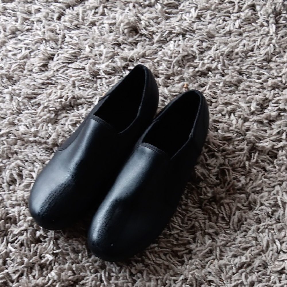 Classic Black Unisex Tap Shoes